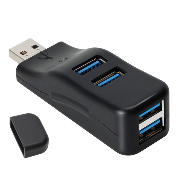 Usb 3.0 Hub Adapter Extender Mini Splitter Box 4 Ports for Pc Laptop