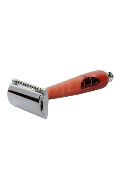 Beard Boys Double Edge Safety Razor – Pink Ivory image