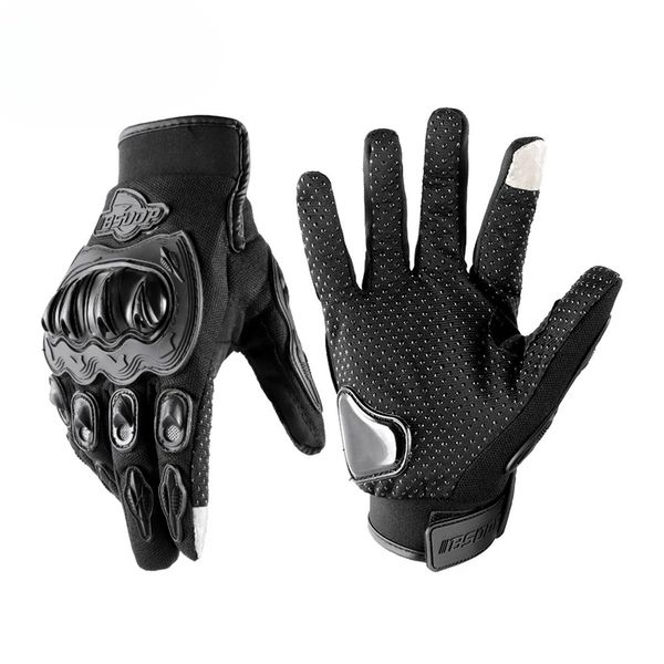 Professional Motorcycle Gloves - Breathable Mesh &amp; Touchscreen ProtectionXL