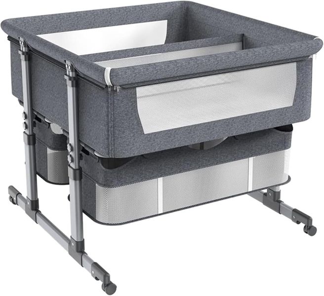 Twin Bedside Adjustable Sleeping Crib