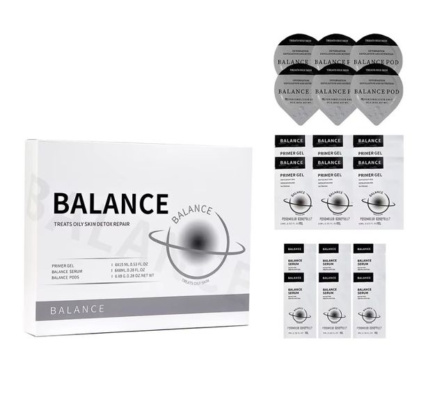 Balance Kit Oxygen Bubble Pods for Oily Skin Detox &amp; Skin Repair