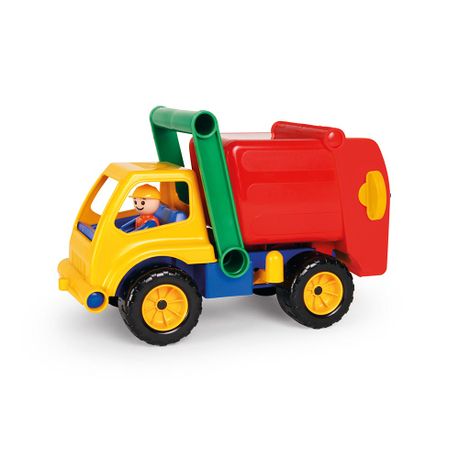 Lena Toy Garbage Truck with Toy Figure Aktive Multi Coloured 30cm Daily Sale Shop