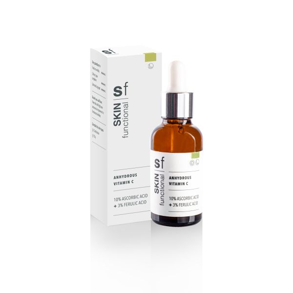 SKIN functional Vitamin C 10% Ascorbic Acid + 3% Ferulic Pigmentation, Texture, Ageing
