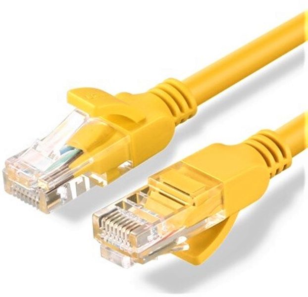 Network cable Cat5e - Yellow - 10m
