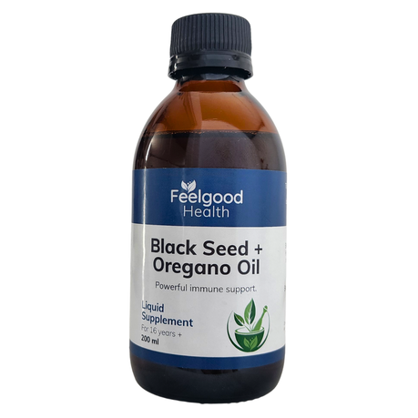 Black Seed & Oregano Oil - 200ml | Feelgood Health Image