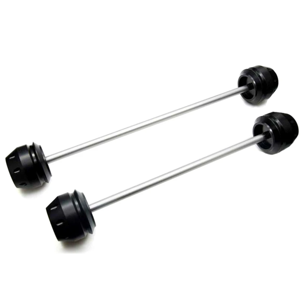 Front &amp; Rear Axle Slider Set Compatible with BMW G310R/GS