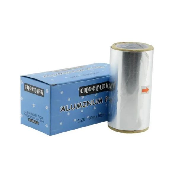 Aluminium Foil for Nails Soak Off - 3m x 10cm Roll