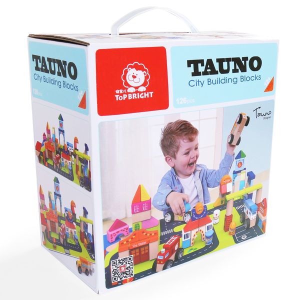 TopBright City Building Blocks - 126 Piece