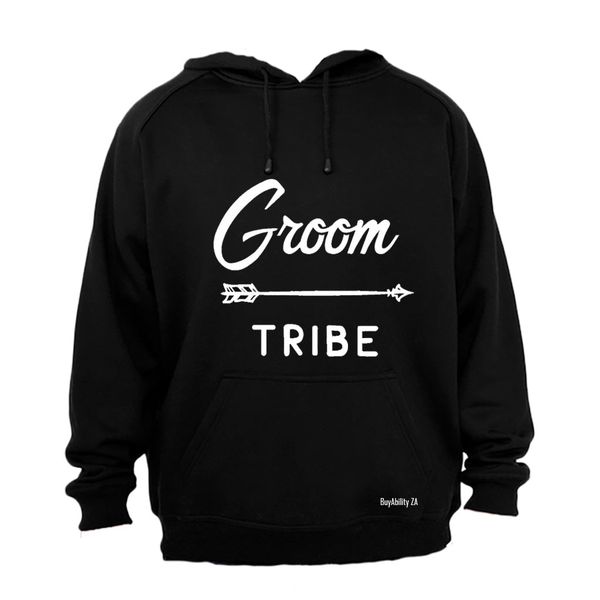 Groom Tribe - Hoodie - Grey