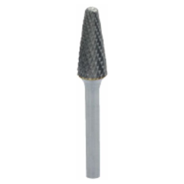 Metric Size Carbide Rotary Burr Shape L 16X33X78X6mm - 3 Pack