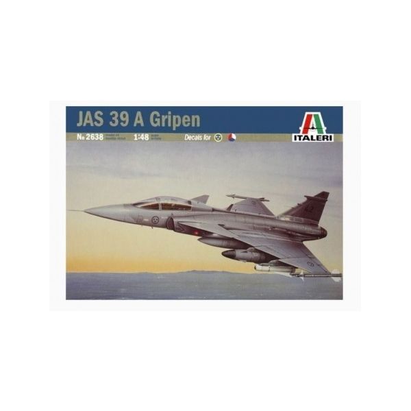 Italeri 1/48 JAS39A Gripen Plane Plastic Model Kit