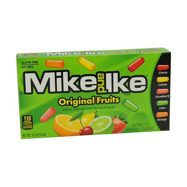 Mike &amp; Ike Video Box Original Fruits 2 x 141g