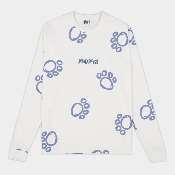 Mad Dogs Clothing - Uniform Crew Sweater - Glacier White