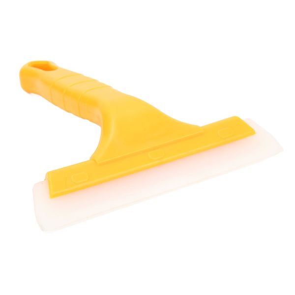 Universal Multipurpose Silicone Squeegee Yellow Scratch Free