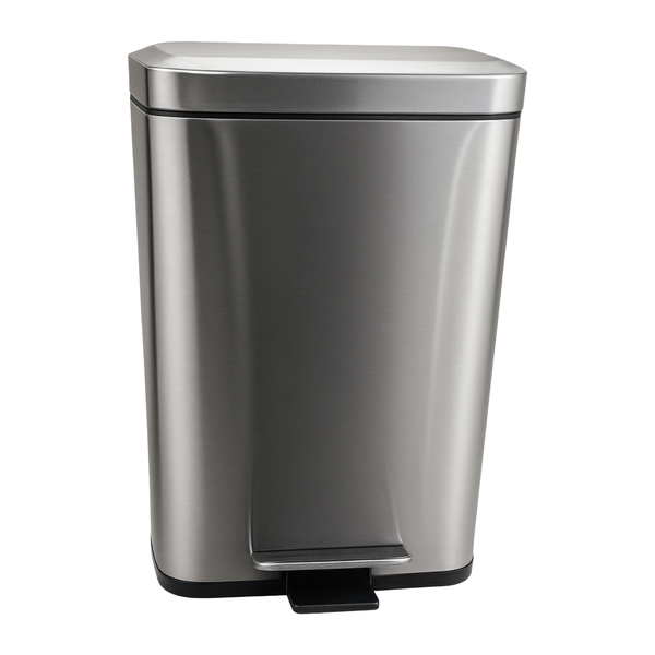 Hands-Free Pedal Trash Can - No-Touch Foot-Operated Bin