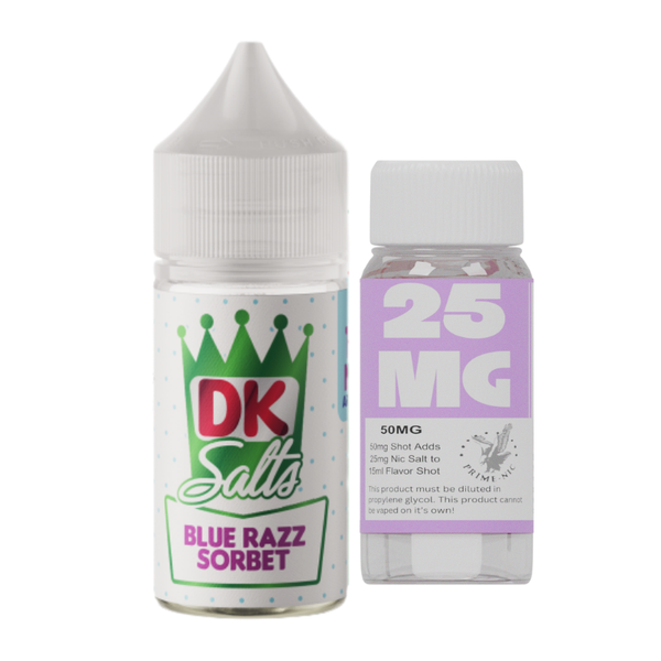 Donut King Blue Razz Sorbet 25mg 30ml Longfill Kit