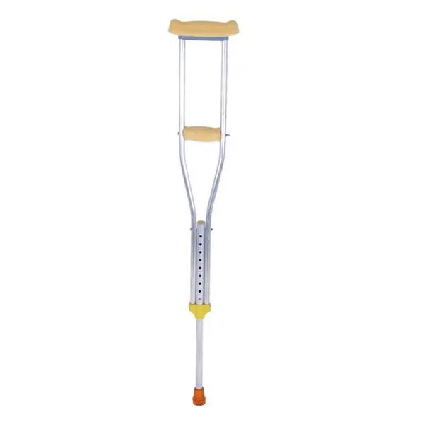 Health Mobility &amp; Support Aid Aluminum Adjustable Alloy Sturdy Crutches