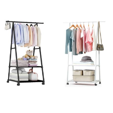 Black Metal Clothes Rack, Shop Today. Get it Tomorrow!