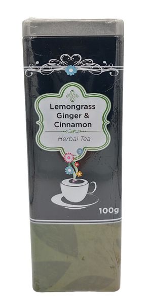 Lemongrass, Ginger &amp; Cinnamon Tea 100g - Cildan Tea Merchant