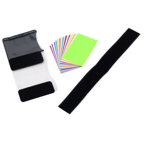 E-Photo PRO Set of 12 Professional Colour Speedlite Gels with Pouch-EPHK154