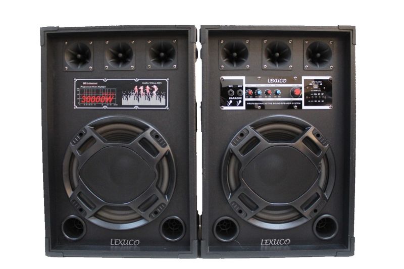 Lexuco 12" Professional Active Speaker Set