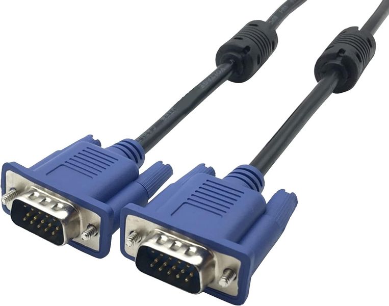 SlingTech VGA 15 Pin Male To Male Monitor Connection Cable - 1.5m