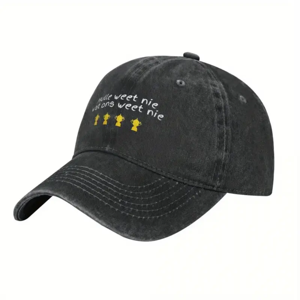 Hulle Weet Nie - South African Rugby Champions Quote Baseball Cap