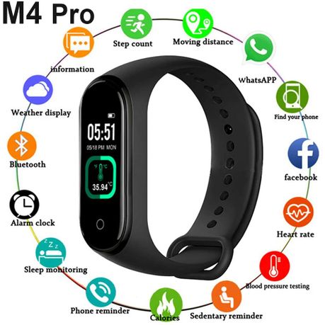 Smart bracelet best sale m4 features