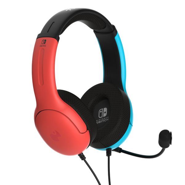 PDP LVL40 Wired Headset NS (Blue/Red)
