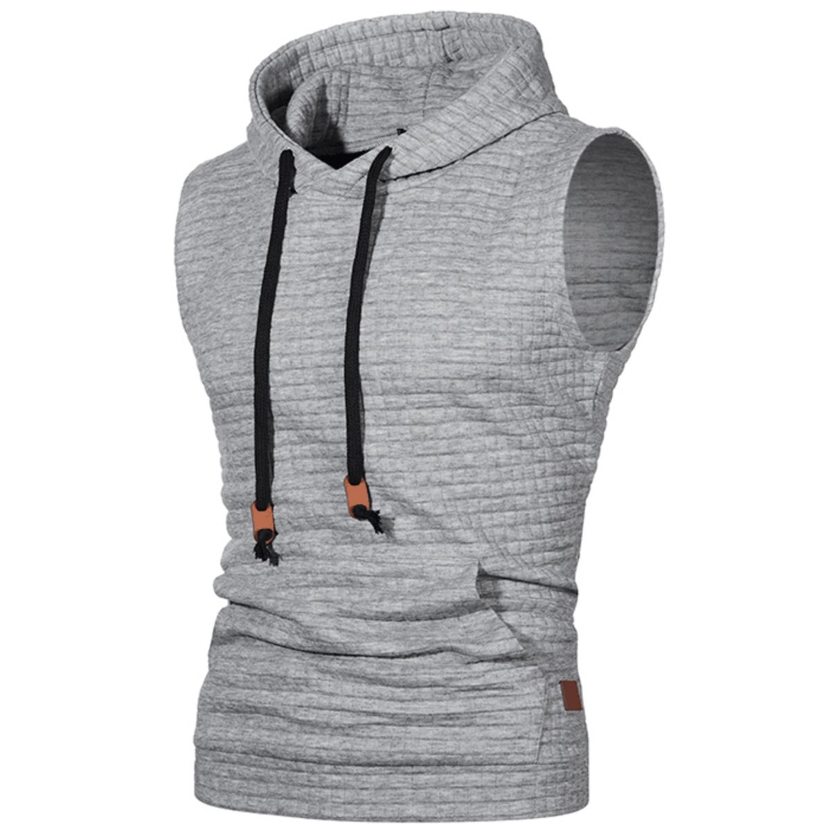 Men's Sports Sleeveless Hoodie Tank Tops Sweatshirt Workout Tops