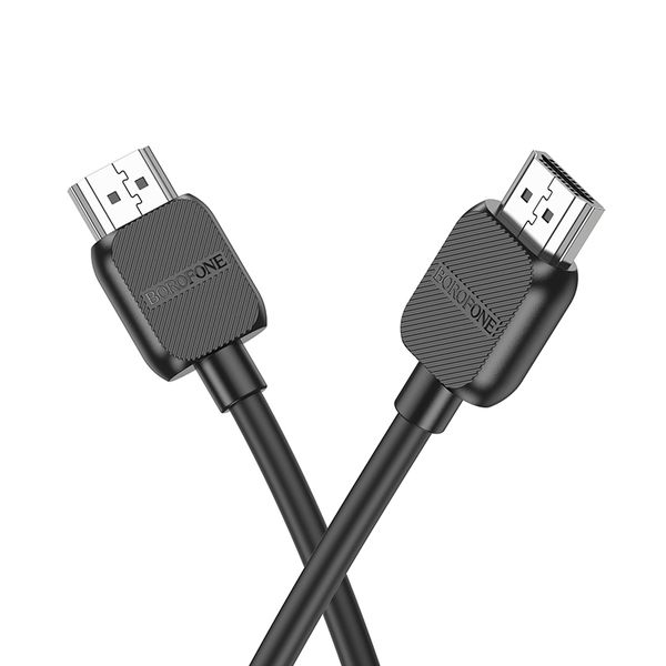 Borofone Cable Bus02 Vivido - Hdmi 2.0 4k Hd - 2 Metres Black.
