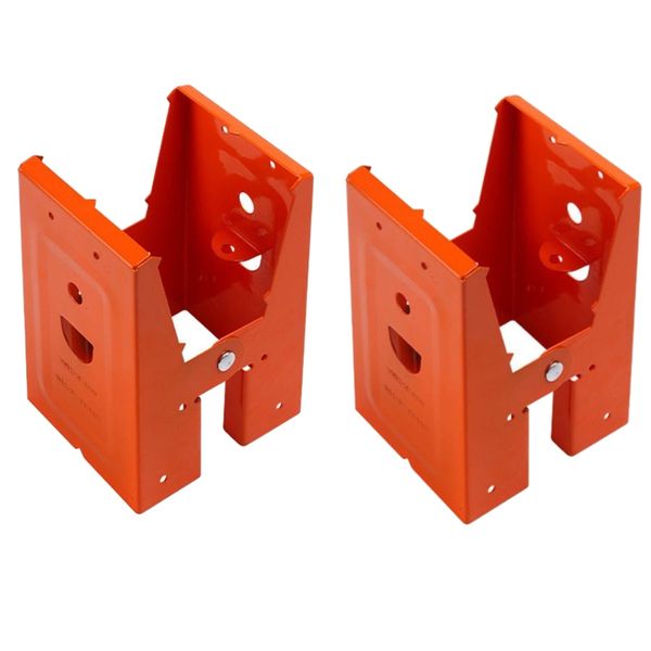 Tool DIY Metal Woodworking Table Brackets Support Clips 2 Pieces - (15cm)
