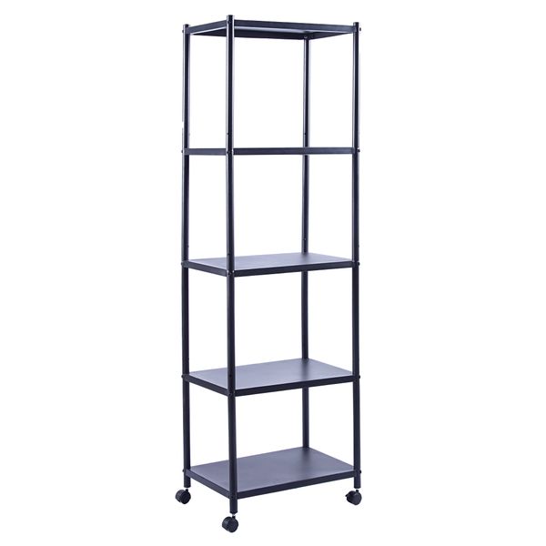 Standing Movable Shelf, With Five Layers image