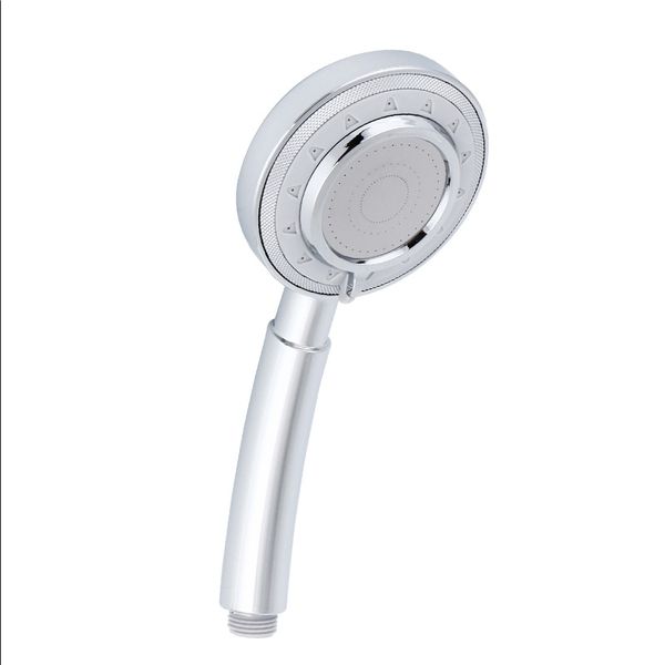 Circular Chrome Handheld Shower with Three Functions