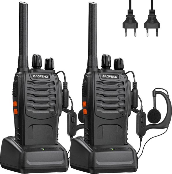 BAOFENG 888S Walkie Talkies for Adults 16 Channels Long Range