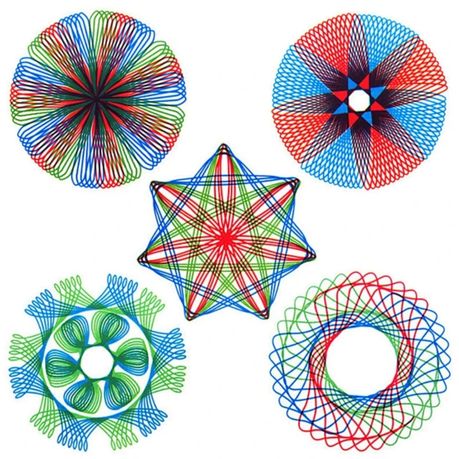 Deluxe Spirograph Drawing Set (Deluxe Set)