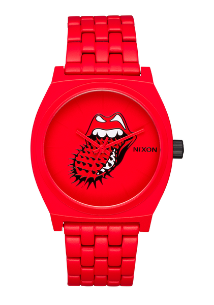 Nixon Rolling Stones Time Teller - All Red