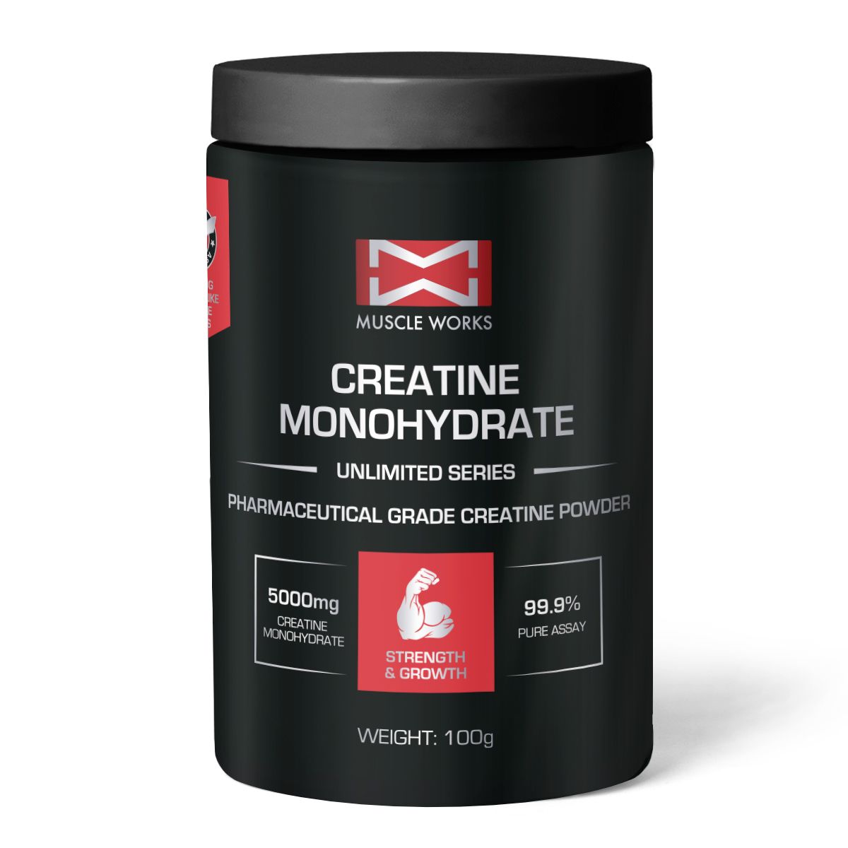 Muscle Works Creatine Monohydrate 100g Unflavoured 