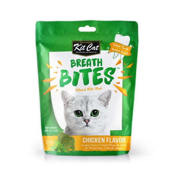 Kit Cat Breath Bites- Chicken 60g