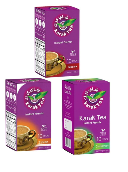 Karak Tea - 30 Sachets - Zaffran, Cardamom, Masala