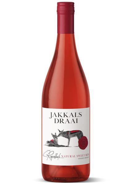Jakkalsdraai Natural Sweet Red - 1 x 750ml