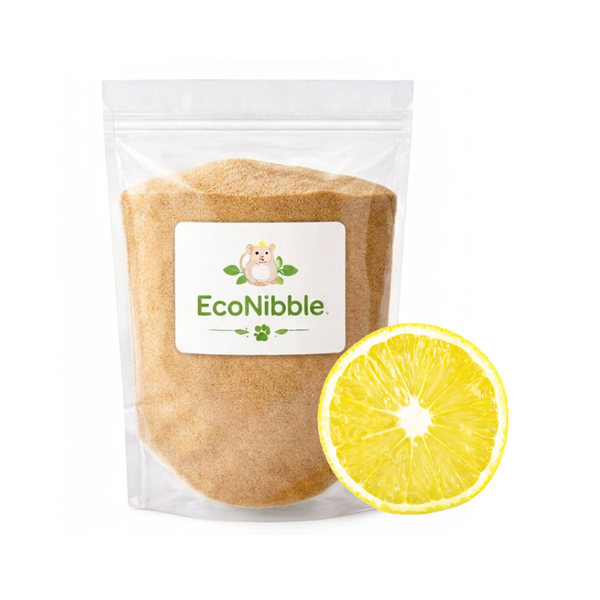 EcoNibble Hamster Bathing Sand 1kg - Lemon| Natural Sand Bath