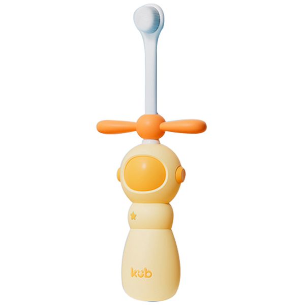 KUB Astronaut Kids Toothbrush for Children 1 - 3 Years.