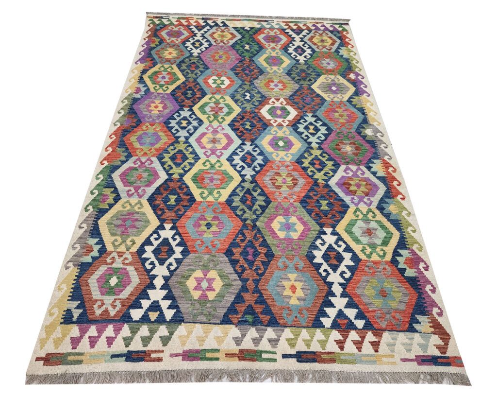 Incredible Afghan Choubi Kilim 302 x 196 cm Buy Online in South Africa