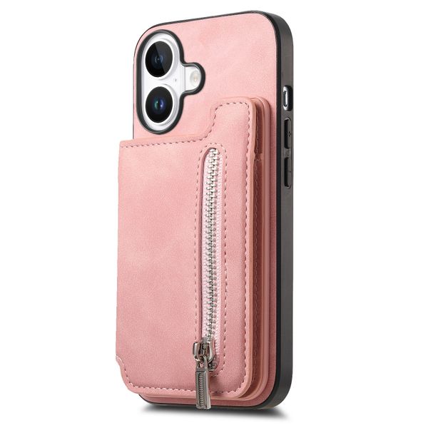 Magnetic Card Holder Leather Case Phone Case Compatible with iPhone 17 Air