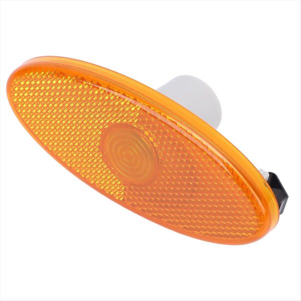 Amber Side Marker Light Lens 261B00001R for Renault Compatible with Nissan