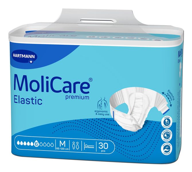 MoliCare Premium Elastic Slip 6 Drop Medium 30 Pieces