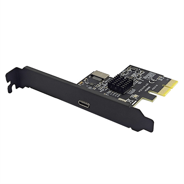 PCI-Express X2 to Type-E + Type-C Expansion Card USB3.2 for Desktop