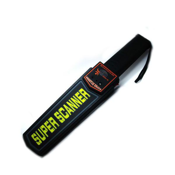 Hand Held Security Metal Detector - Black
