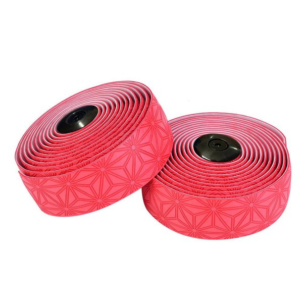 Road Bike Handlebars Belt - High-Elastic, Soft, Sweat-Absorbing Tape (Red)